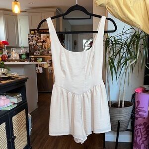 Princess Polly Cream Romper